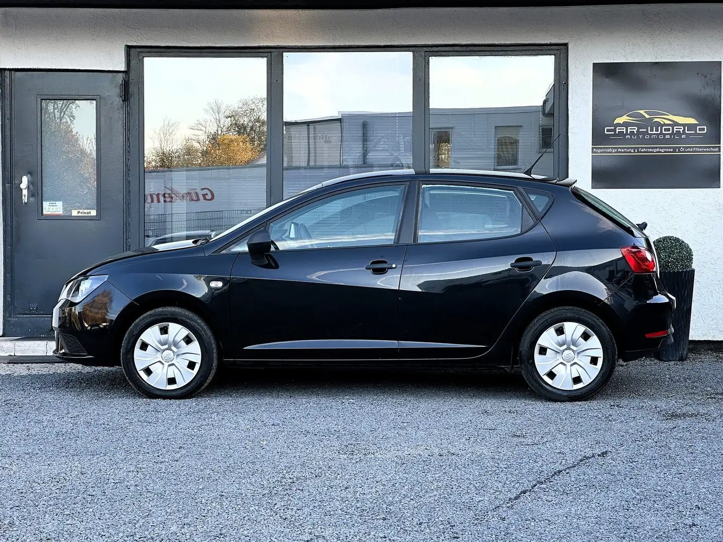 SEAT Ibiza Reference Klima 1.HD Garantie Schwarz - 2