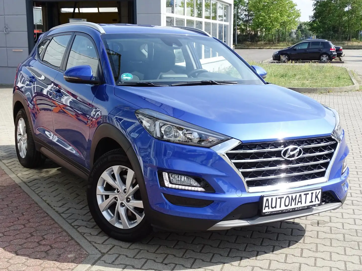 Hyundai TUCSON 1.6CRDi AWD DCT748V MHD AHK-Klima-SHZ-LHZ Blau - 2