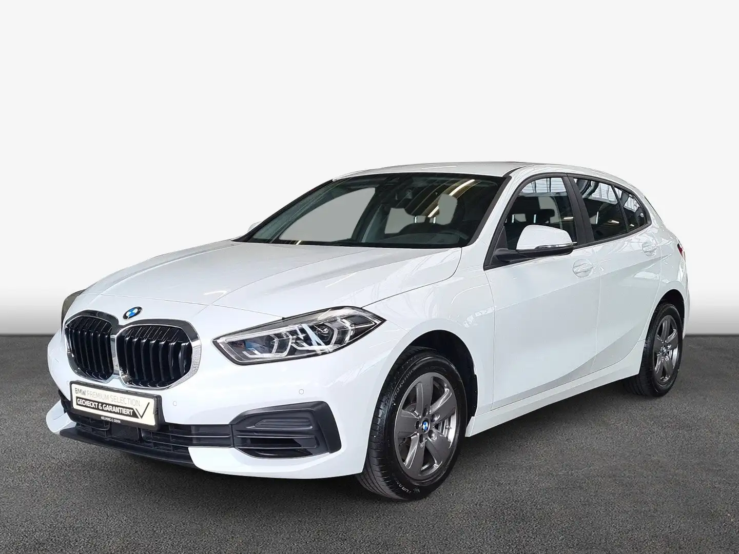 BMW 116 i Advantage LED DAB Navi Tempomat Shz uvm. Weiß - 1