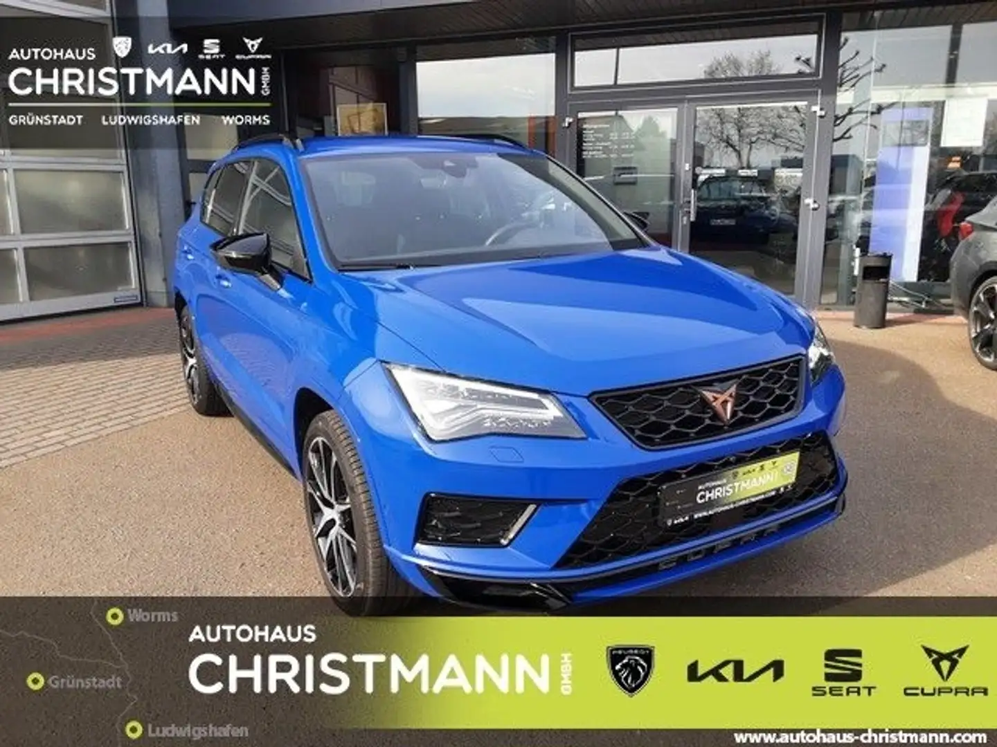 CUPRA Ateca 2.0 TSI 4Driv *Navi *digitales Cockpit *Soundsyste Blauw - 2