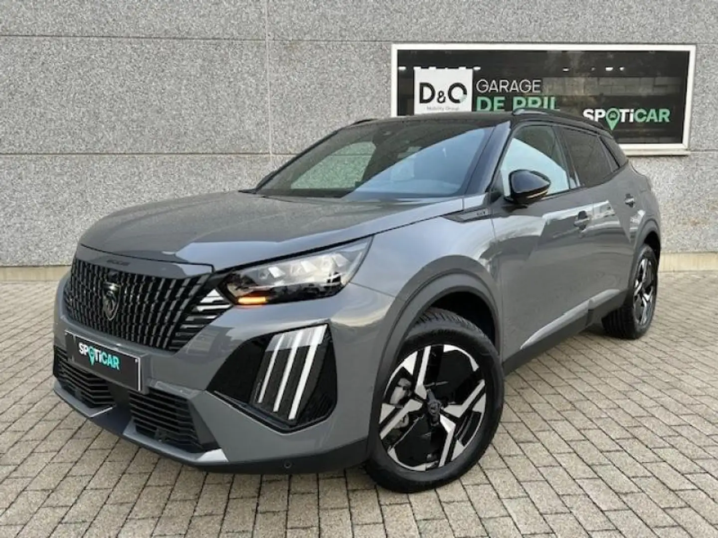 Peugeot 2008 GT 1.2 TURBO Gris - 1