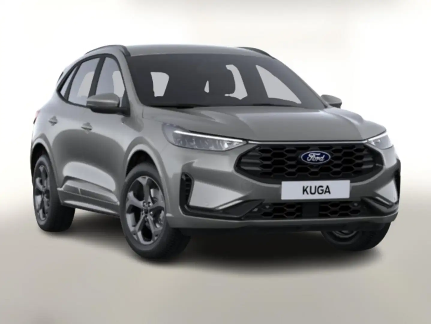Ford Kuga ST-Line 2.5 FHEV 180 CVT Nav Privacy Kam 132 kW... Silber - 1
