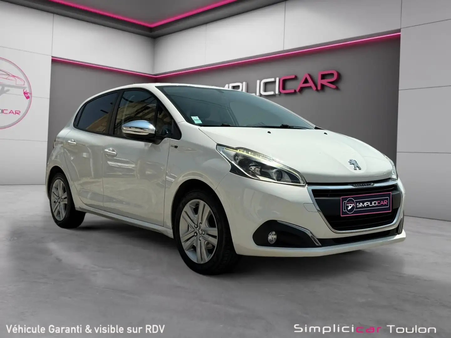 Peugeot 208 Style Blanc - 1