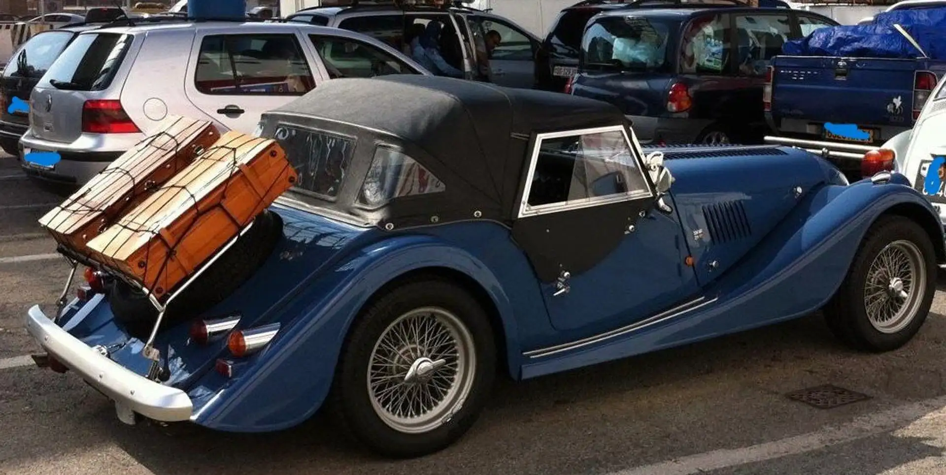 Morgan Plus 4 Scocca alluminio Kék - 2