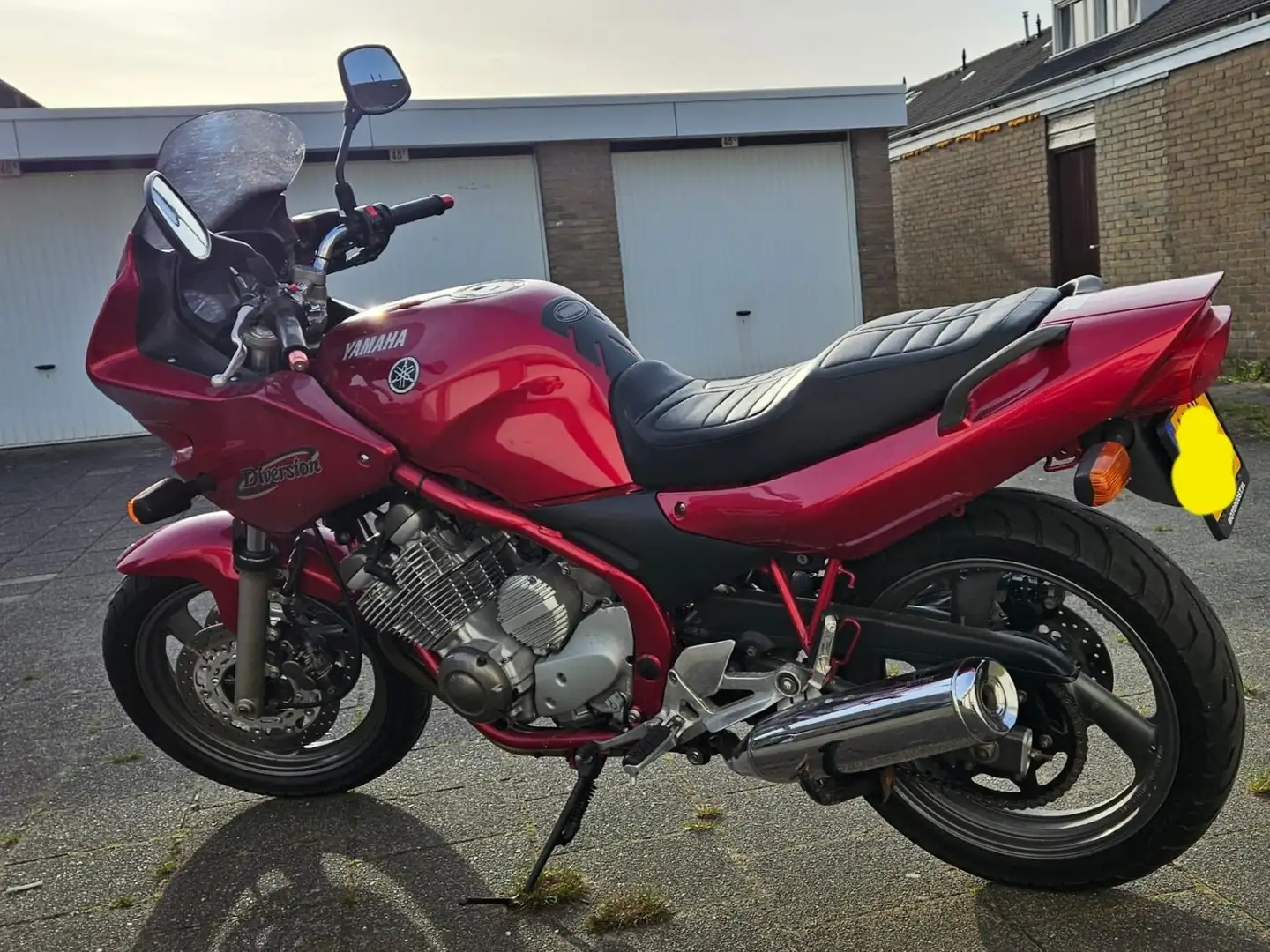 Yamaha XJ 600 s Rojo - 2