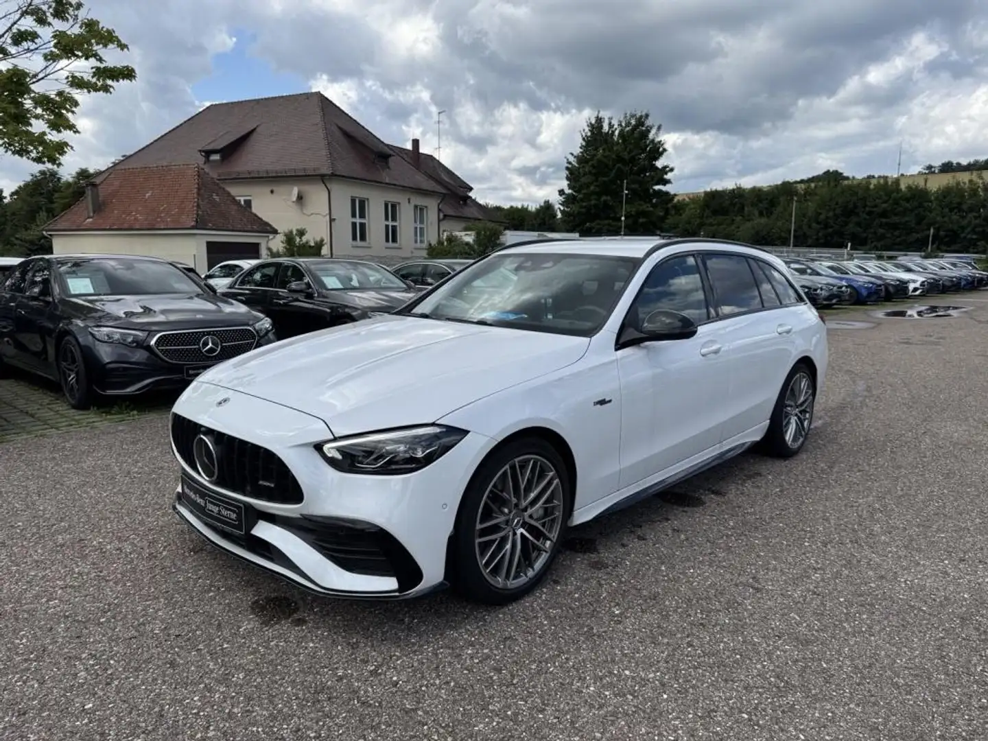 Mercedes-Benz C 43 AMG C 43 4MATIC T-Modell Sport AkustikGlas ACC PDC Weiß - 1