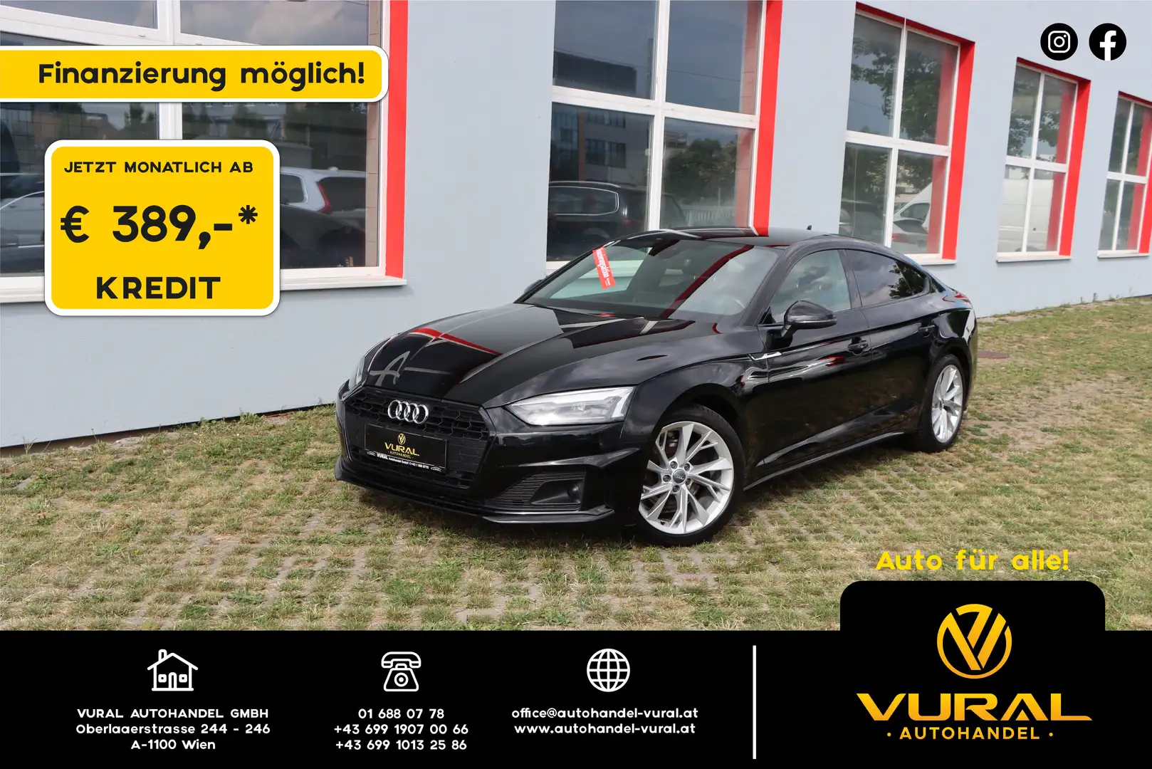 Audi A5 35 TDI | ACC | NAVI | LED | virtual cockpit | Nero - 1