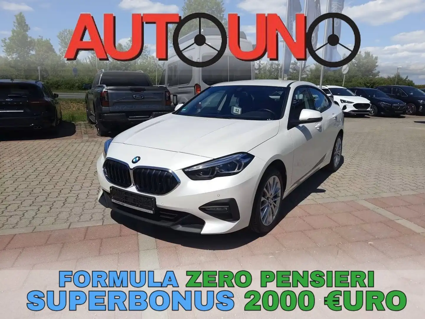 BMW 218 218i Gran Coupé Advantage Wit - 1