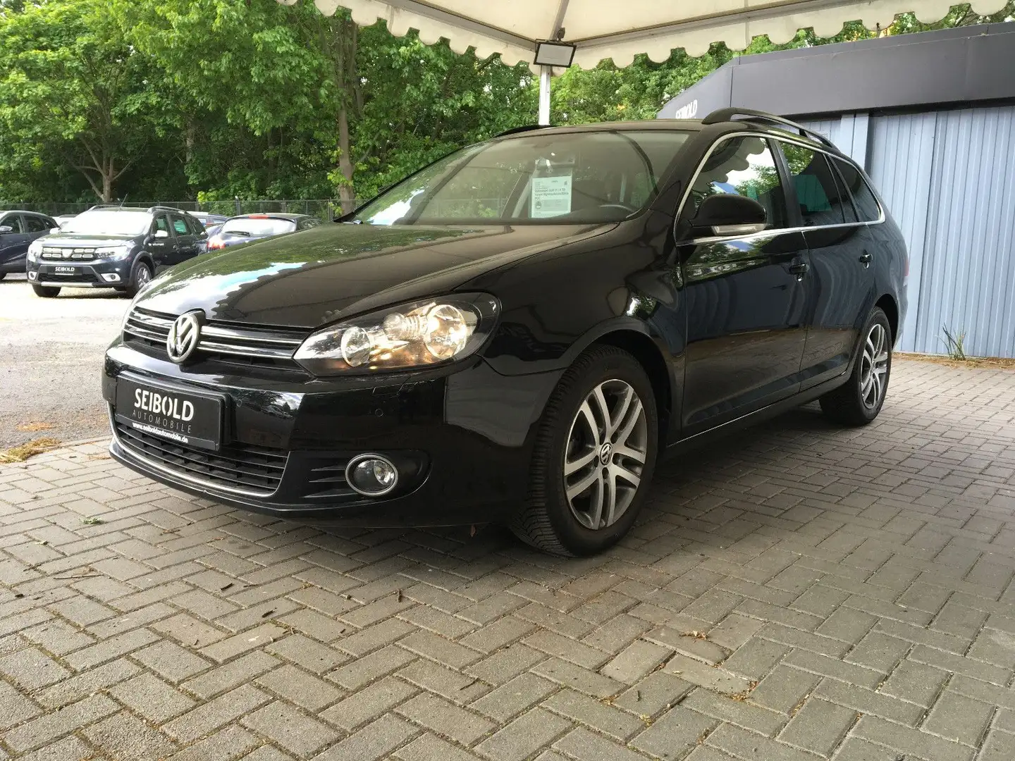 Volkswagen Golf VI 1.4 TSI Variant Highline/Autom/Klima/PDC Schwarz - 1