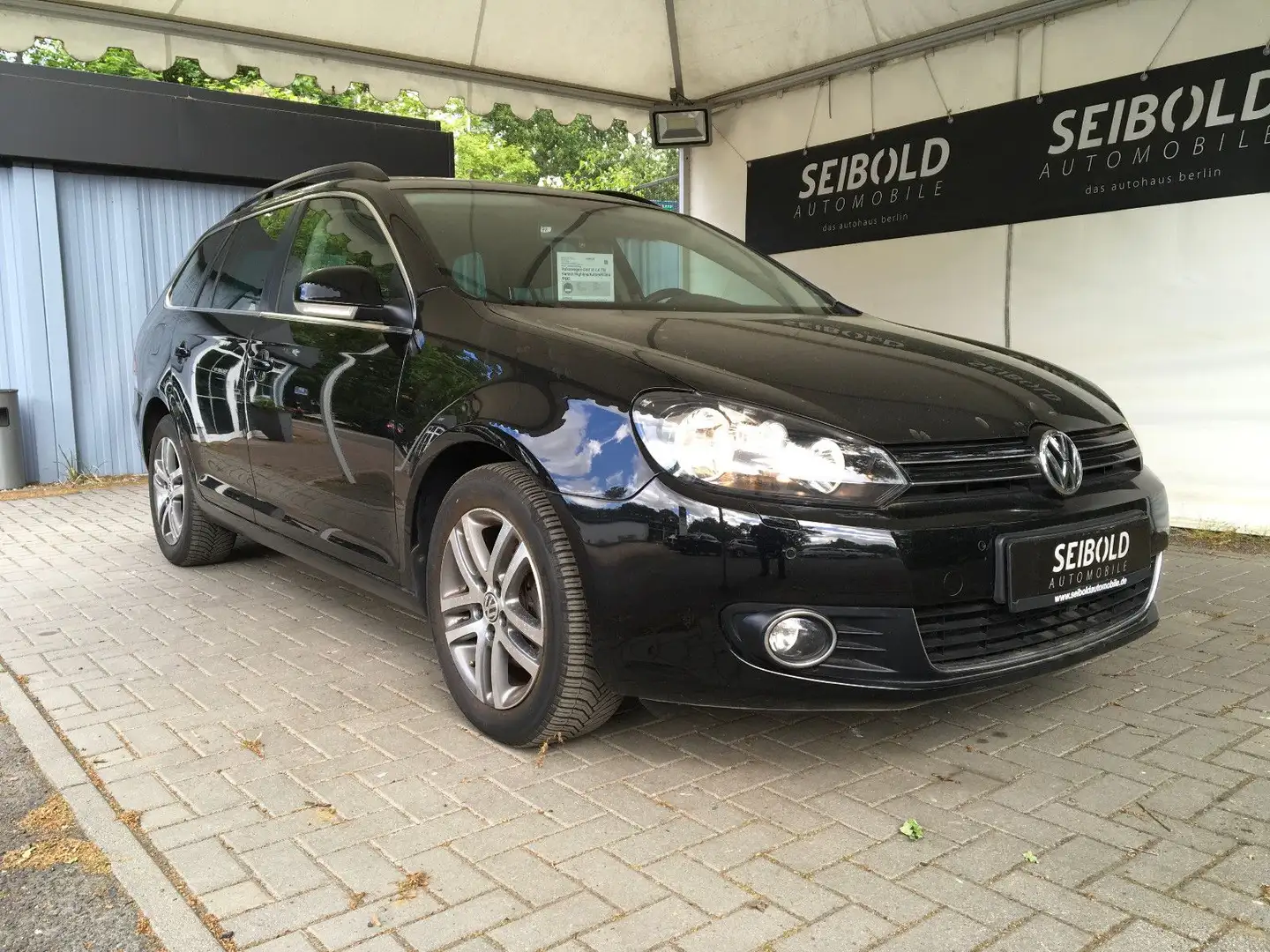 Volkswagen Golf VI 1.4 TSI Variant Highline/Autom/Klima/PDC Schwarz - 2