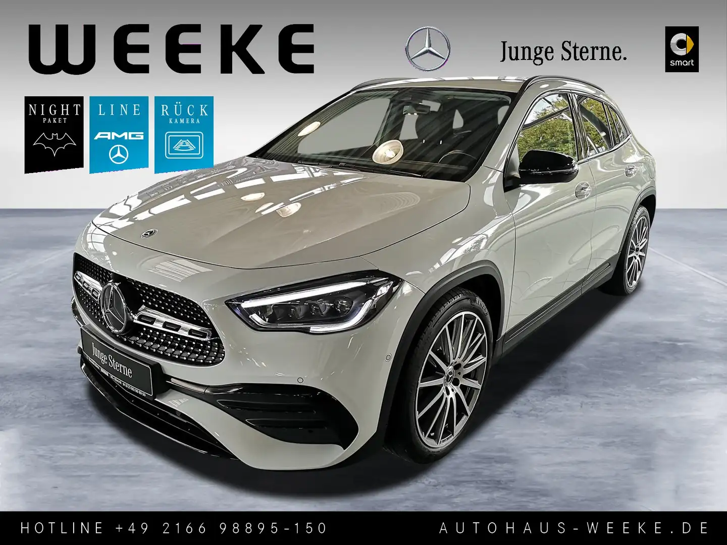 Mercedes-Benz GLA 180 AMG Line+NIGHT+MULTIBEAM+KAMERA+20ZOLL+S Blanc - 1