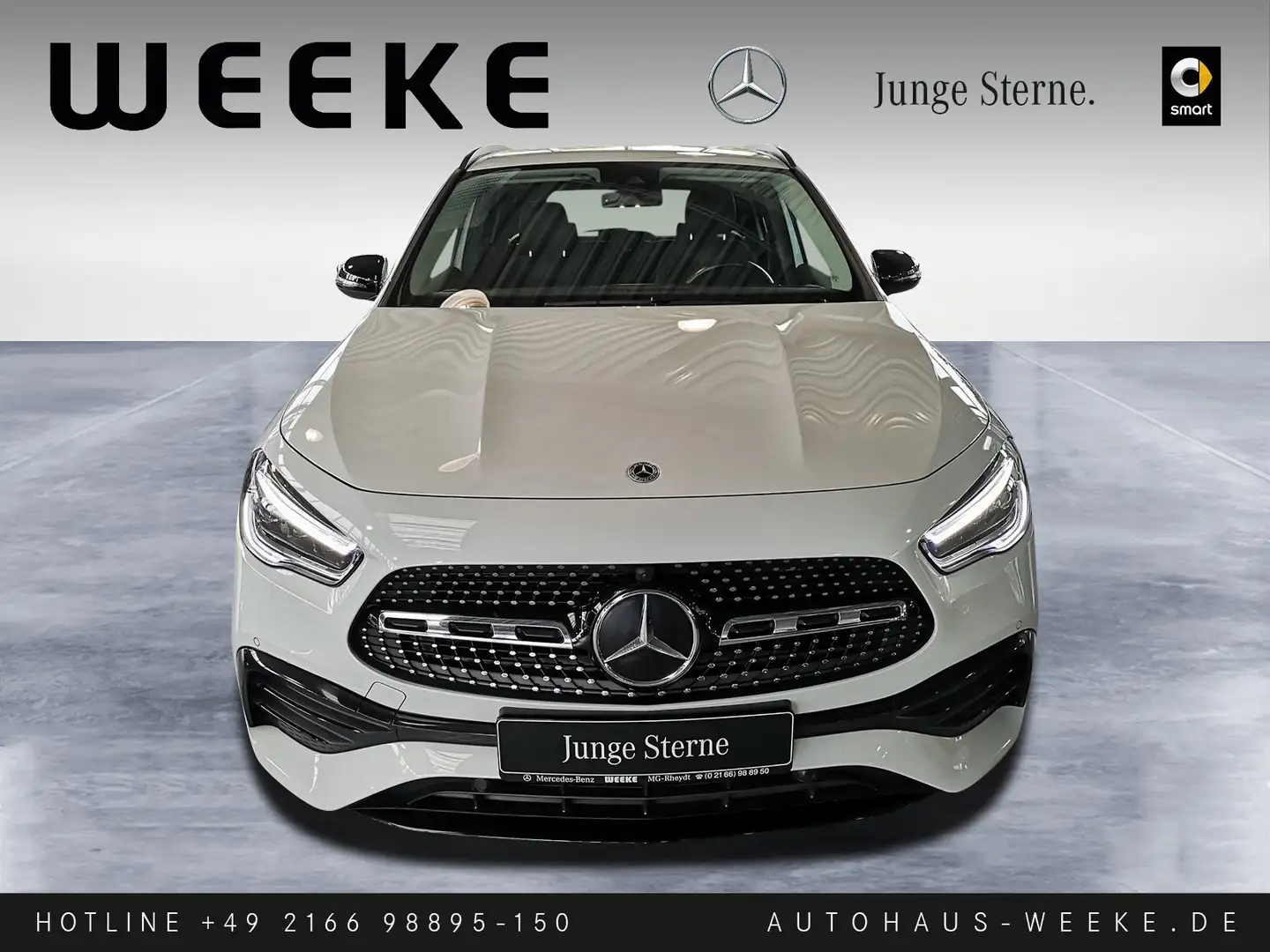 Mercedes-Benz GLA 180 AMG Line+NIGHT+MULTIBEAM+KAMERA+20ZOLL+S Weiß - 2