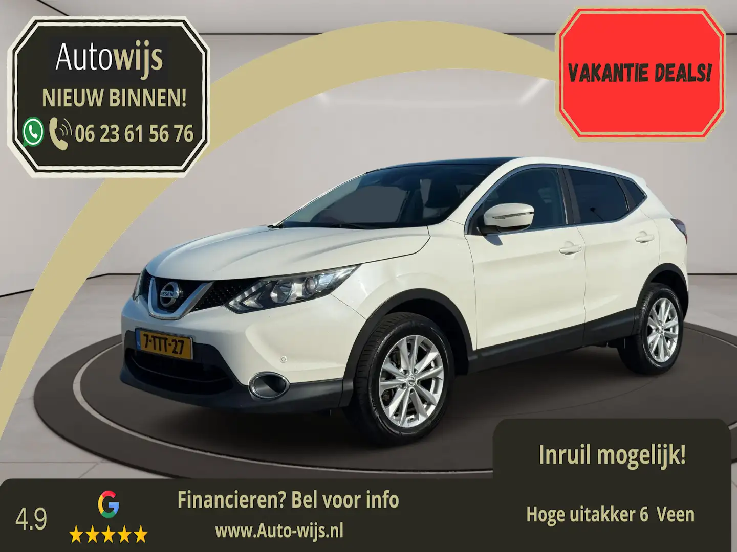 Nissan Qashqai 1.5 dCi Edition|Pano|Camera|Goed onderhouden|Trekh Alb - 1