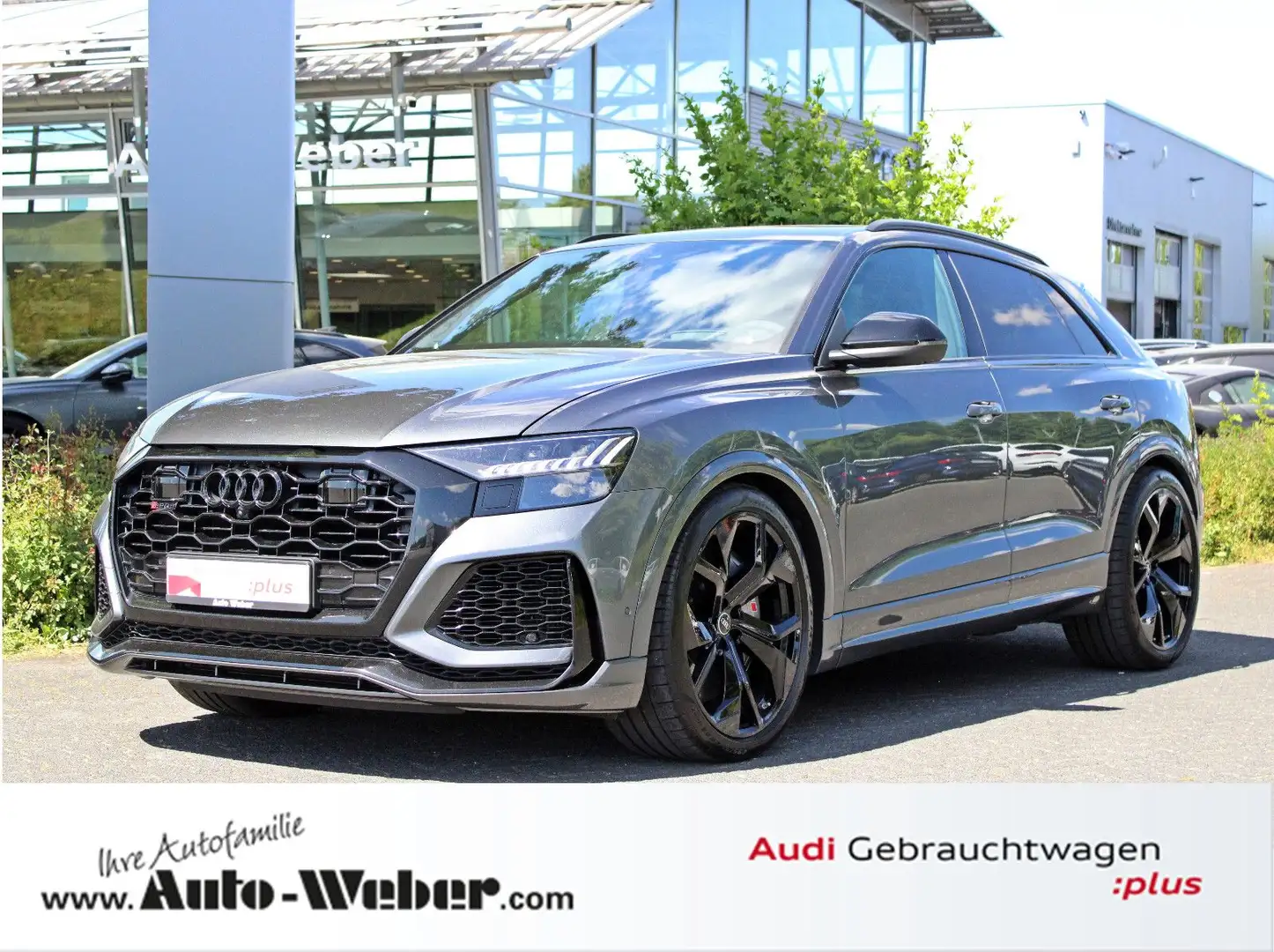 Audi RS Q8 qu KERAMIK PANO B&O ADV. STANDHZ 305kmh HuD Grau - 1