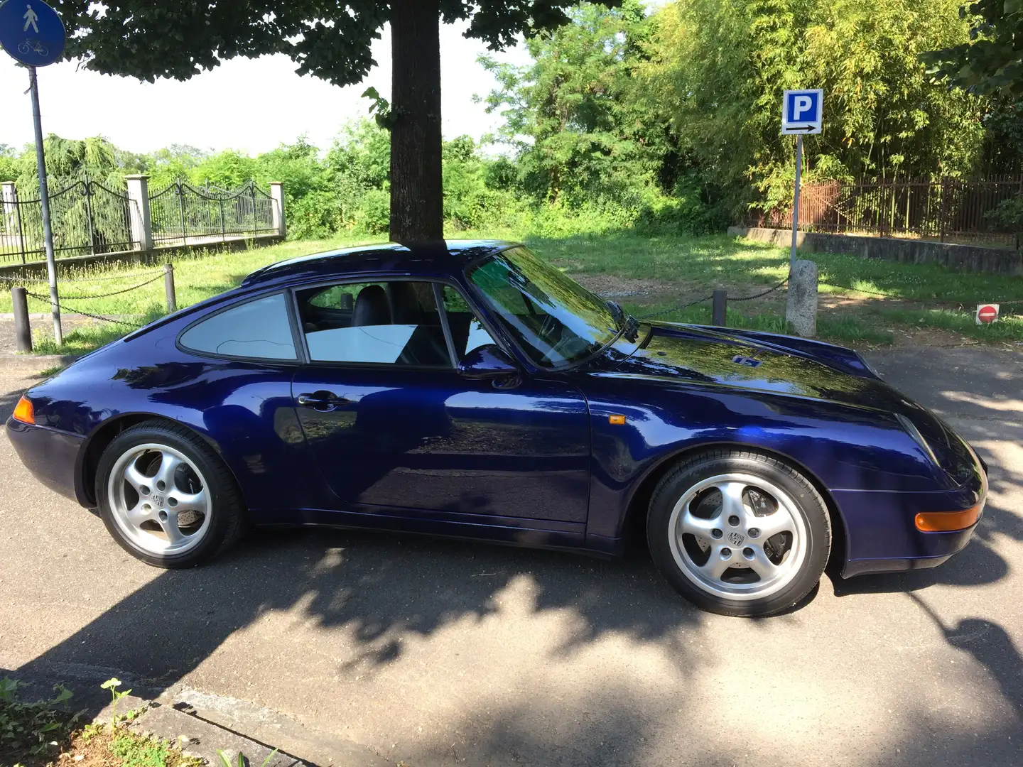 Porsche 993 911 Coupe 3.6 Carrera TT1 Bleu - 2