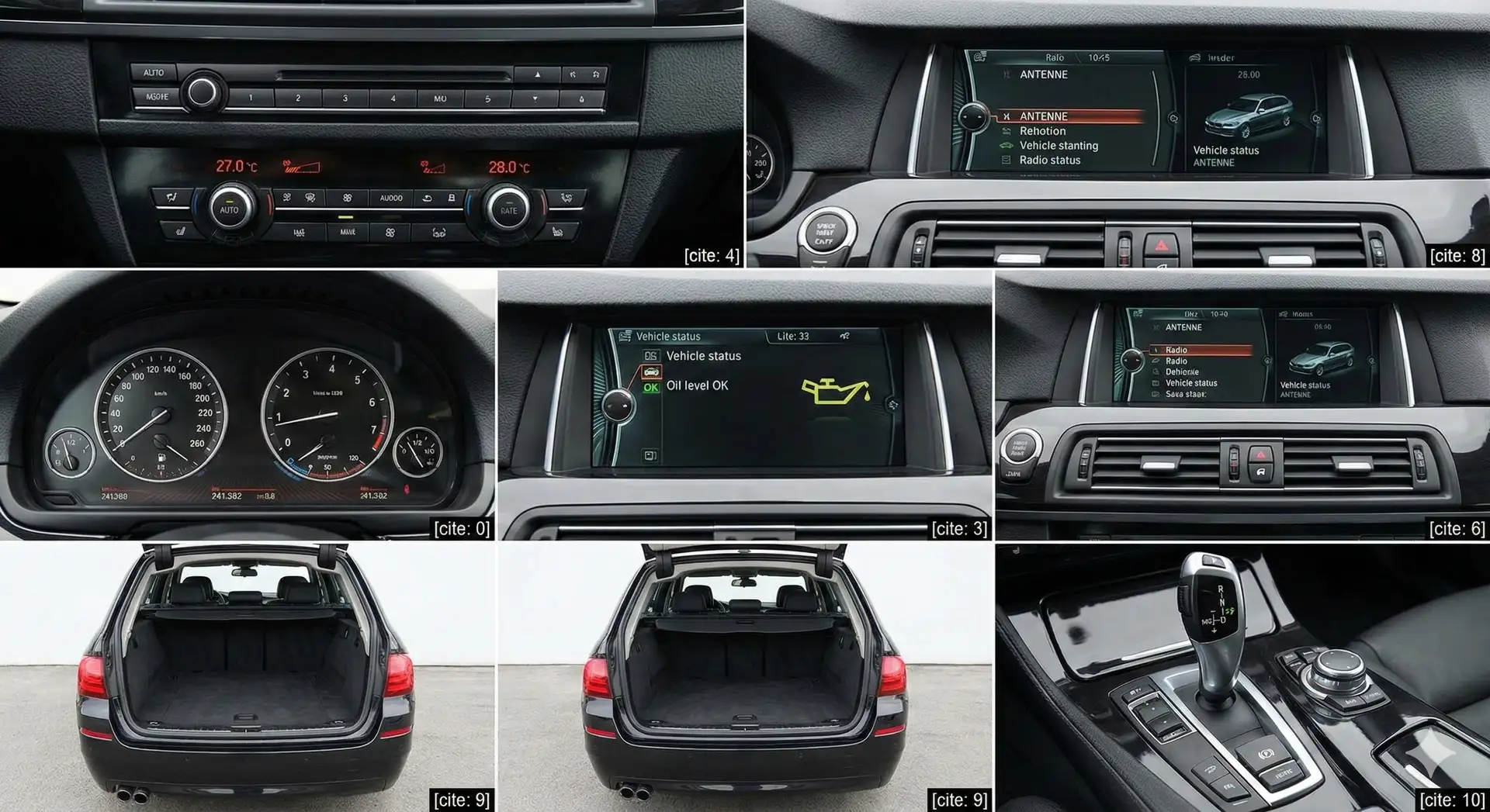 BMW 525 5er Touring Diesel 525d Touring Aut. Negru - 2