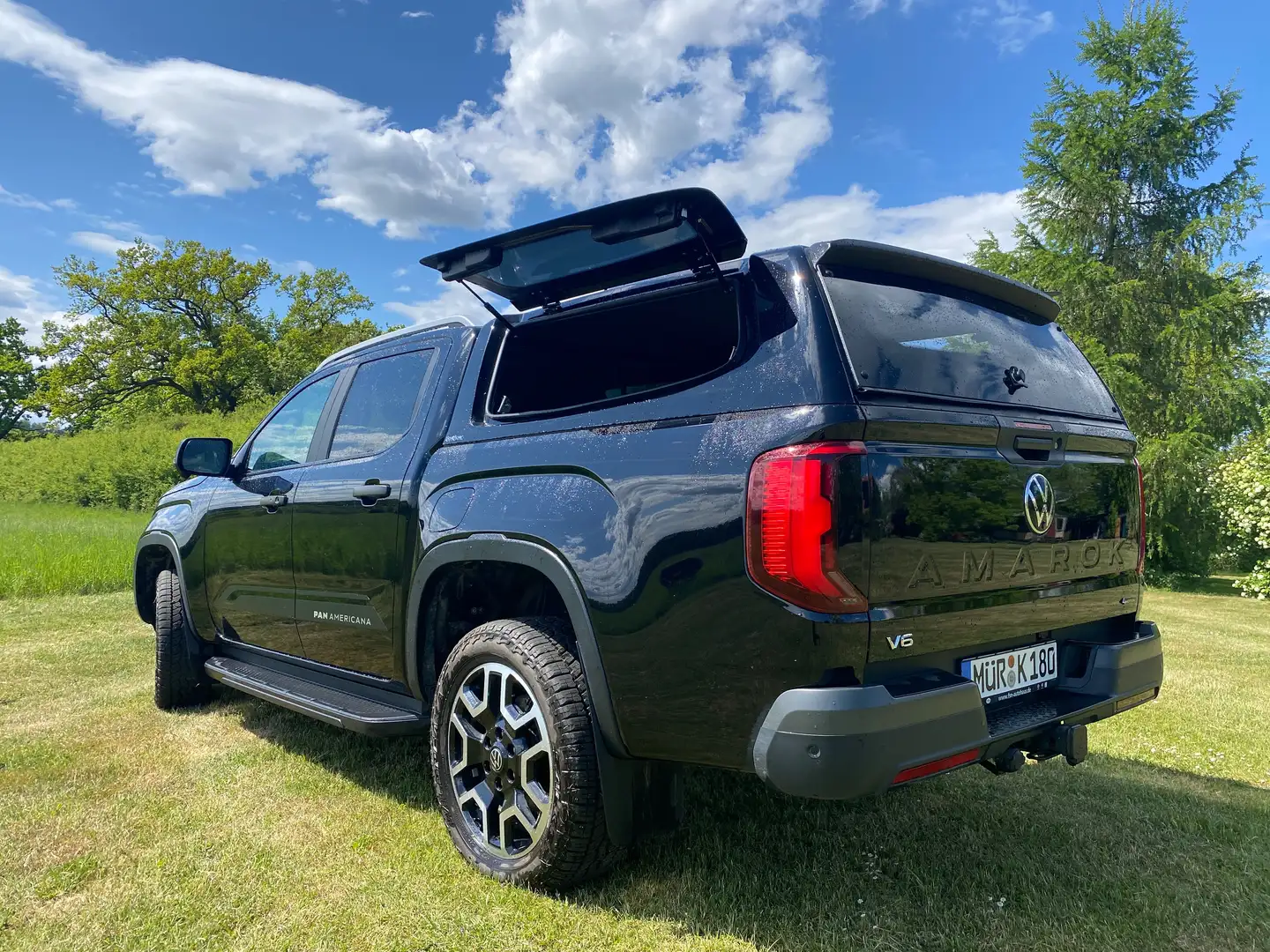 Volkswagen Amarok V6 Pan Amerikana inkl. elektr. Laderaumrollo Schwarz - 2