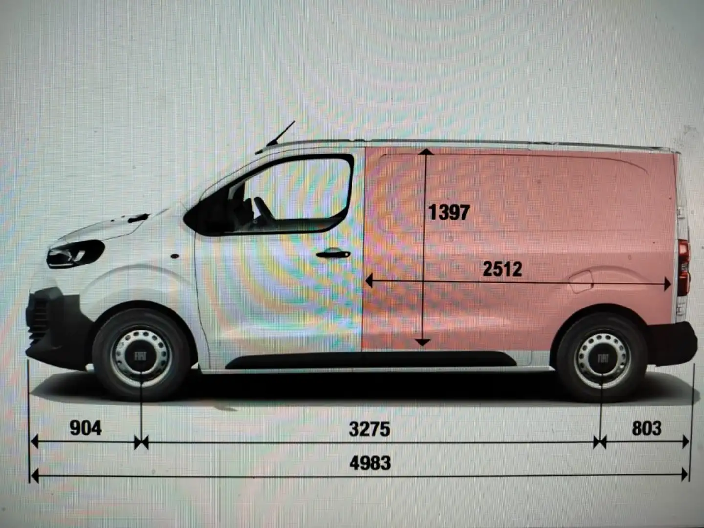 Fiat Scudo 1.5 BlueHDi 120cv PL-TN Furgone Bianco - 2