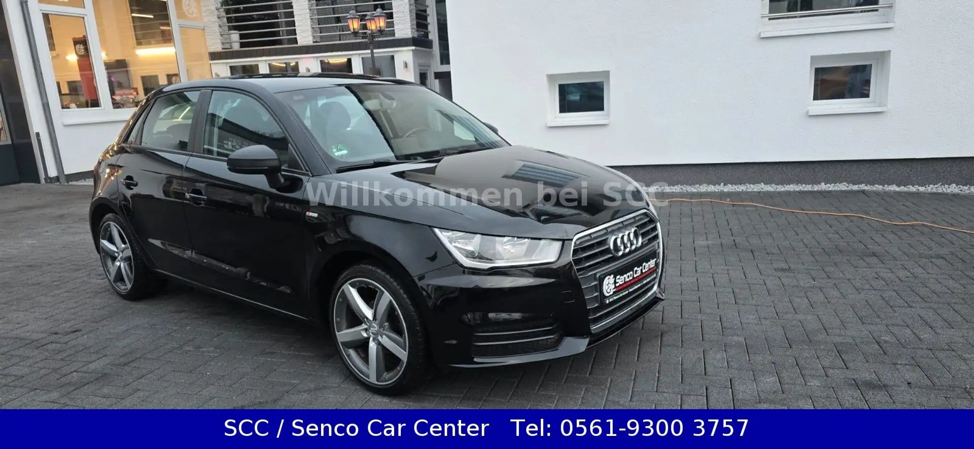 Audi A1 Sportback S-Line 4 TÜRIG Tel: 0561 9300 3757 Zwart - 2
