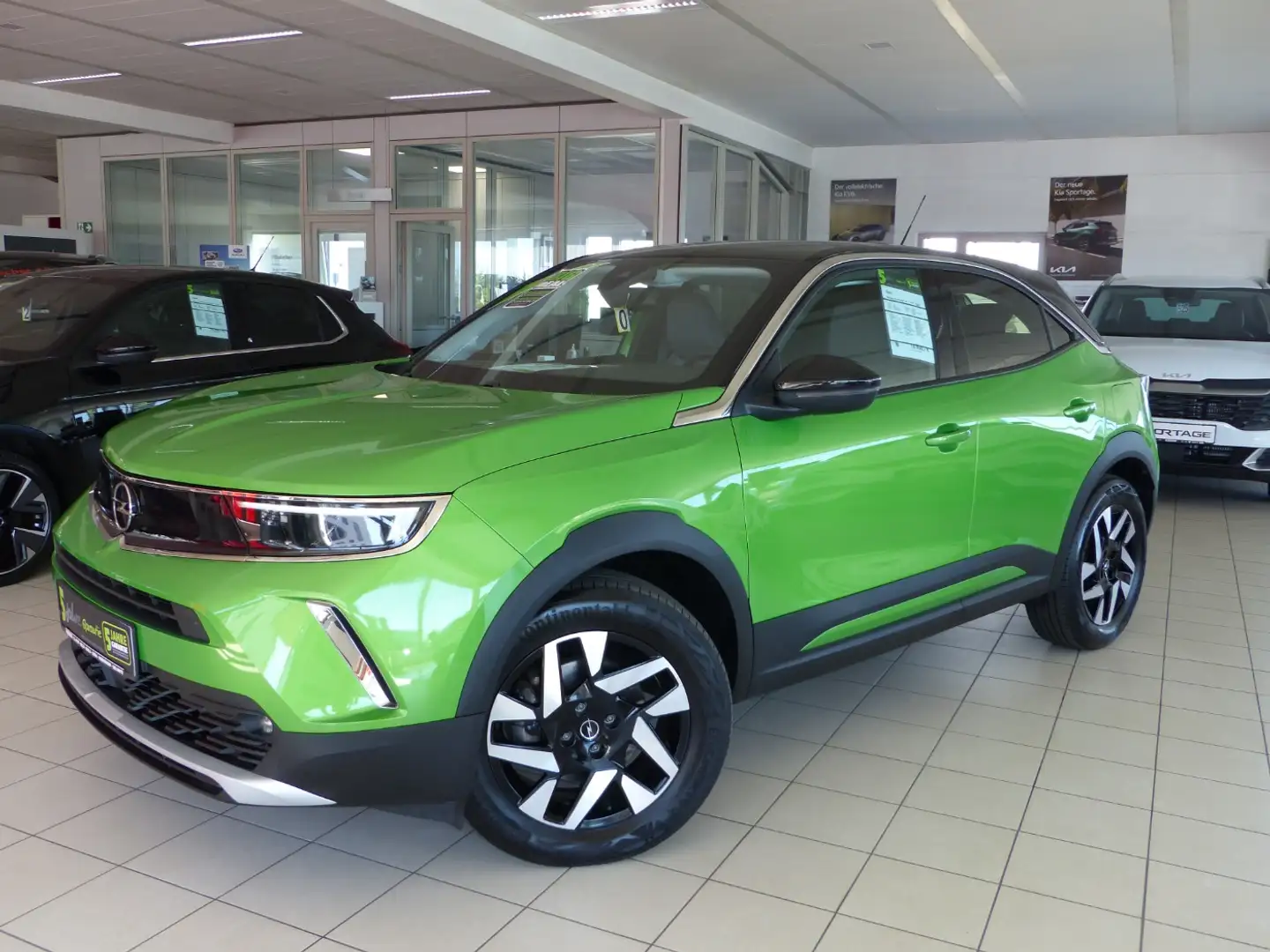 Opel Mokka-E ELEGANCE *11kW OBC*LED*Klimaaut.*RFK*PDC* Verde - 2