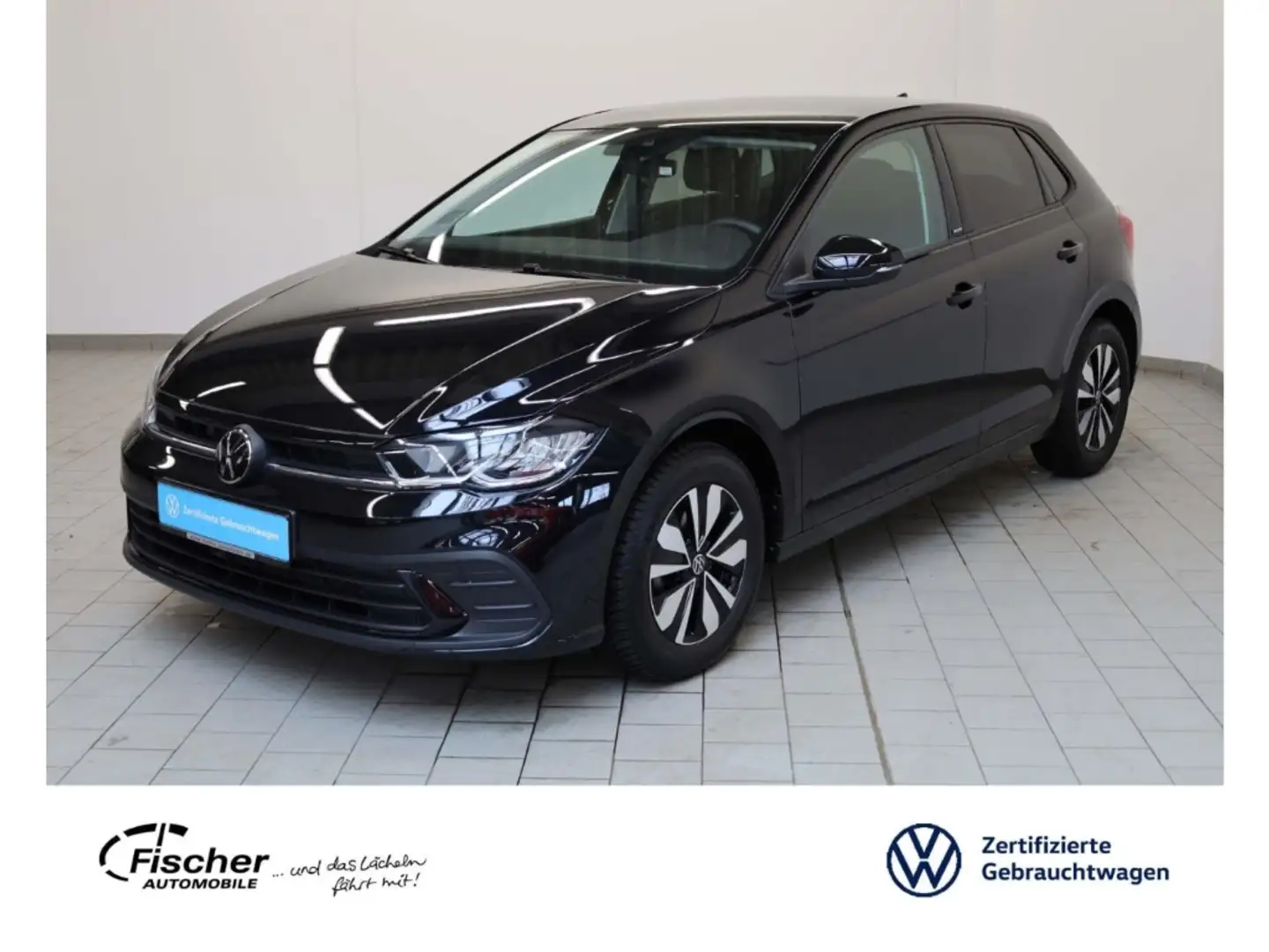 Volkswagen Polo 1.0 TSI Move DSG AHK/NAV/LED/RFK/ACC/SH Schwarz - 1