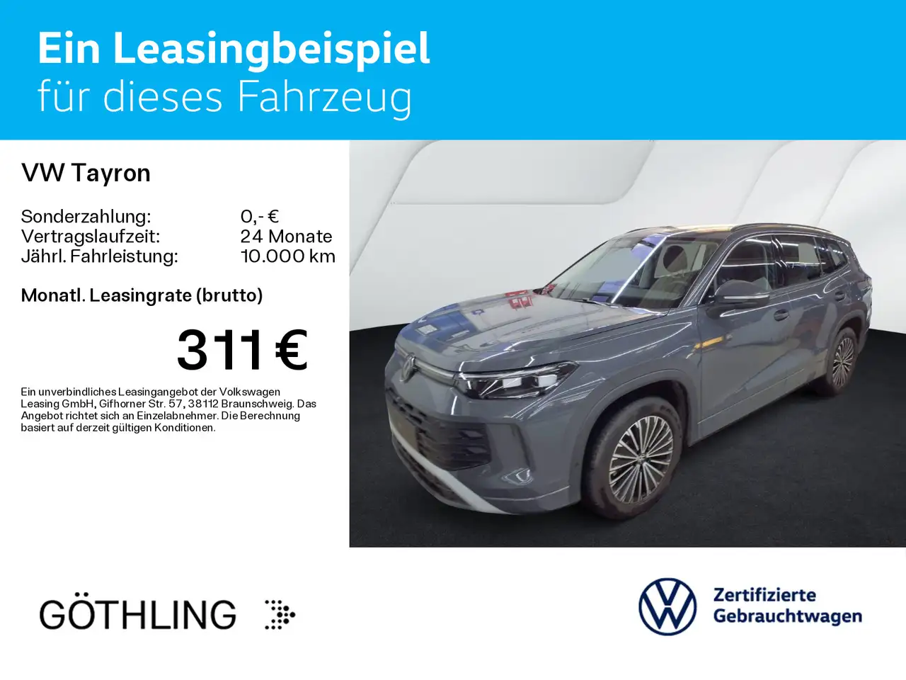 Volkswagen Tayron 1.5 eTSI DSG Life*Navi*AHK*7-Sitzer*IQ-Li 2