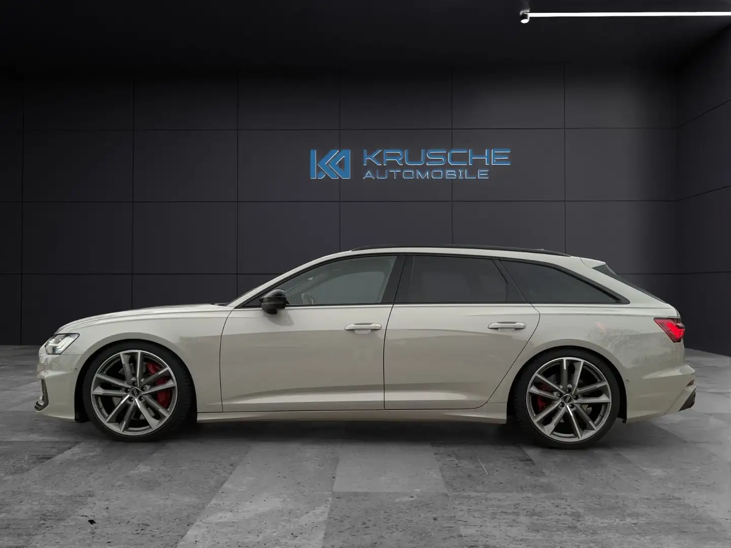 Audi S6 Avant quattro Exclusive*dt.At.*Pano*360°AHK* Beige - 2