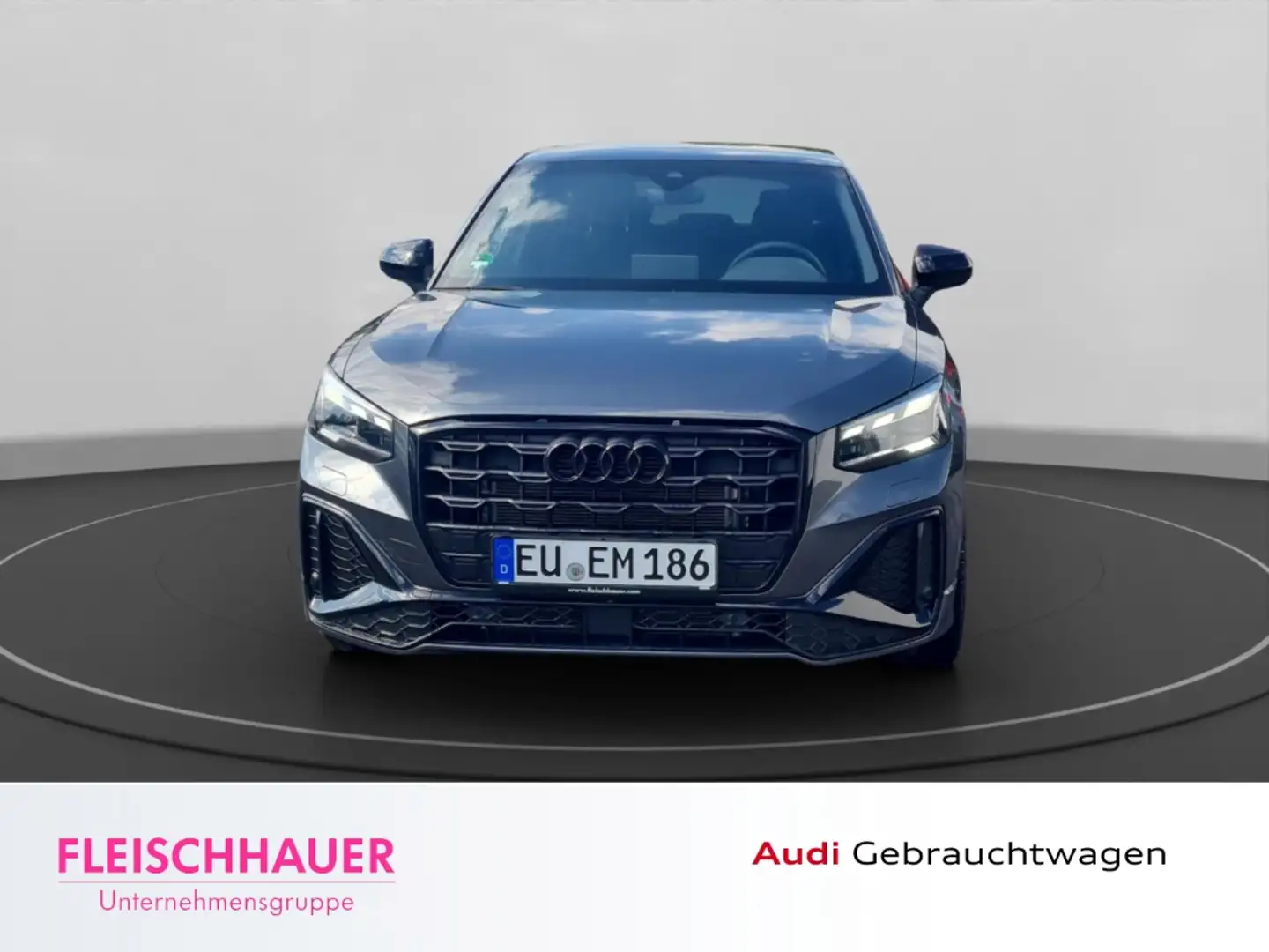 Audi Q2 35 TFSI S line DSG 2xS-Line, Navi,Matrix,AHK Gris - 2