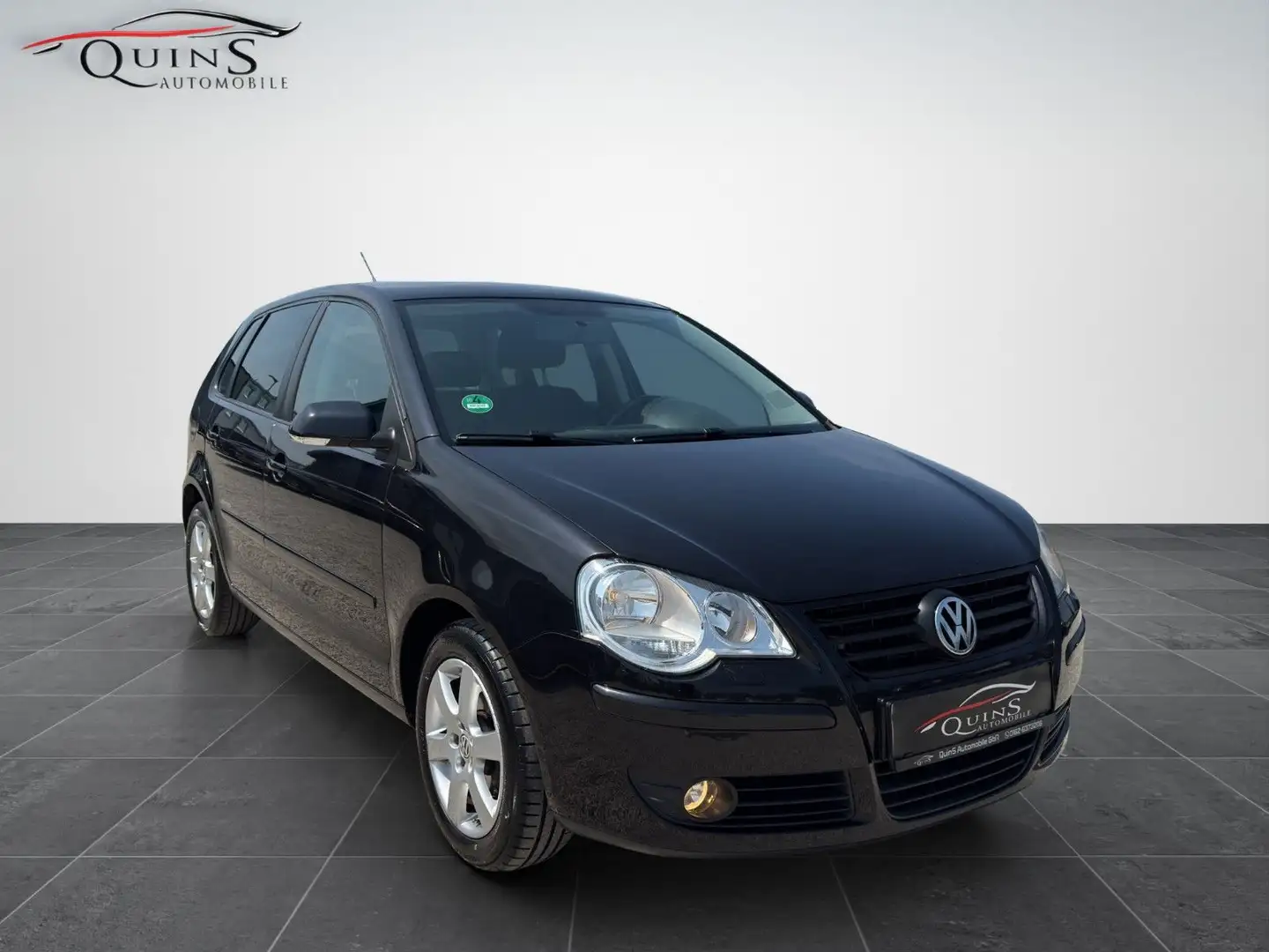 Volkswagen Polo IV United TÜV AC 109.000 km nur Zentral AHK Чёрный - 1