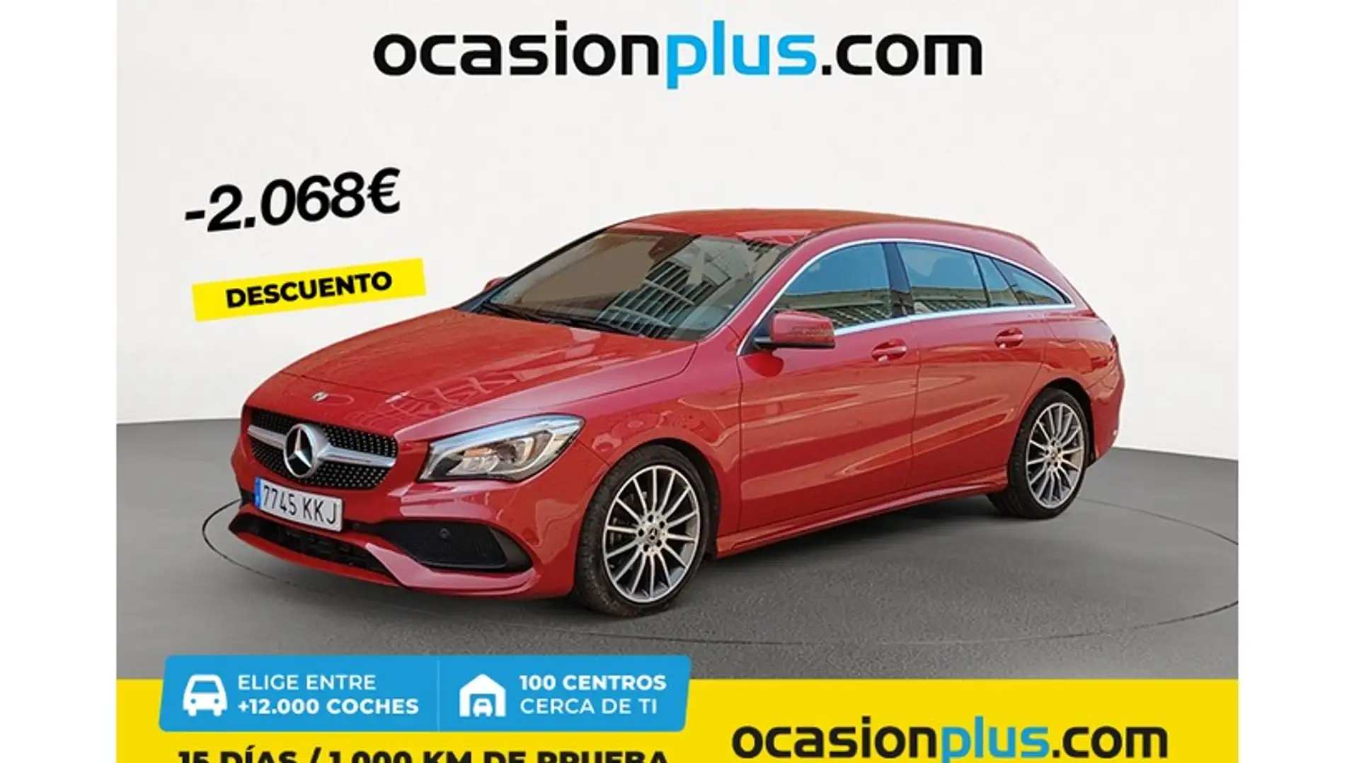 Mercedes-Benz CLA 200 Shooting Brake 200d 7G-DCT Rojo - 1