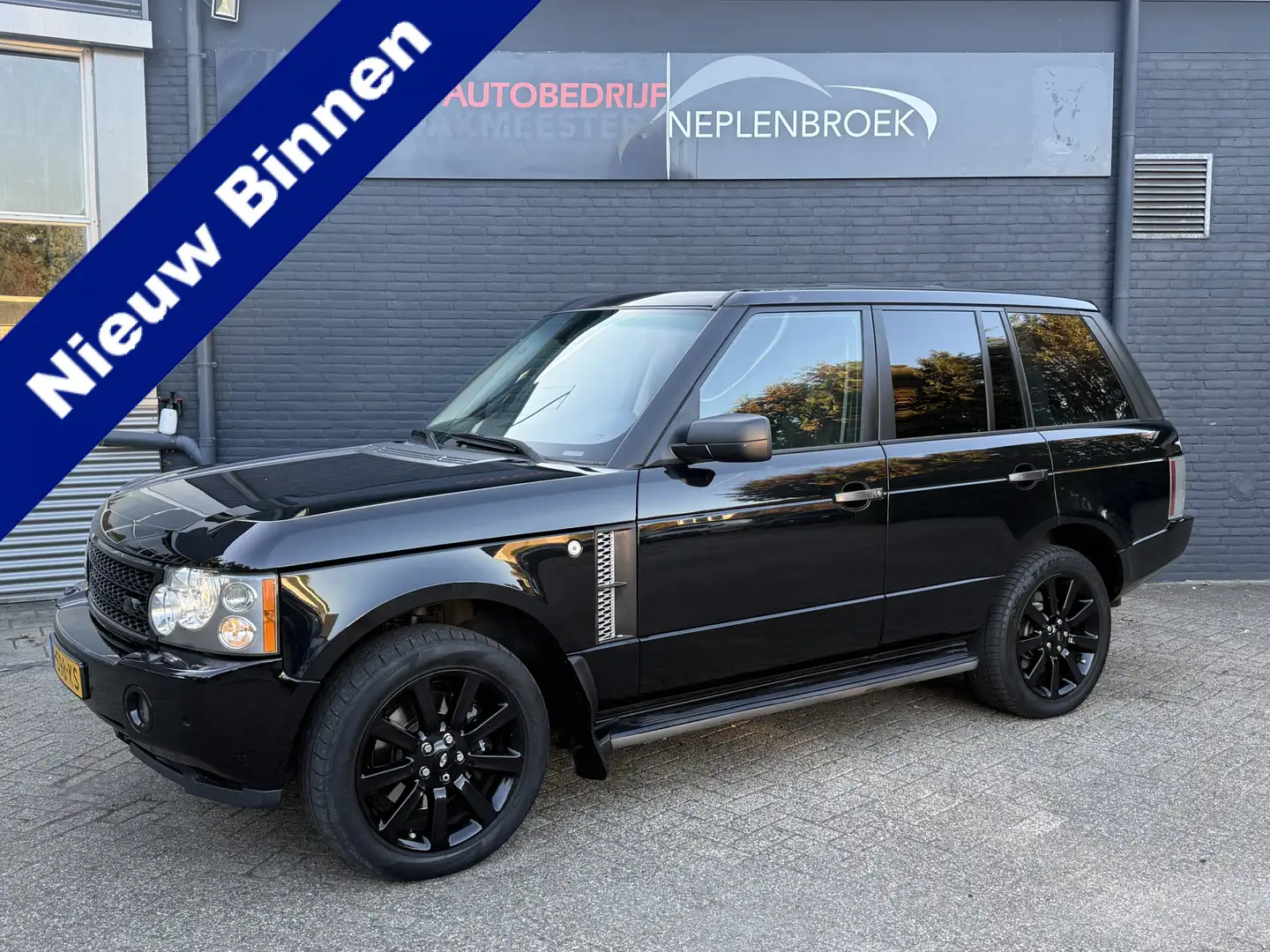 Land Rover Range Rover 4.2 V8 Supercharged Schuifdak - Xenon Youngtimer Zwart - 1
