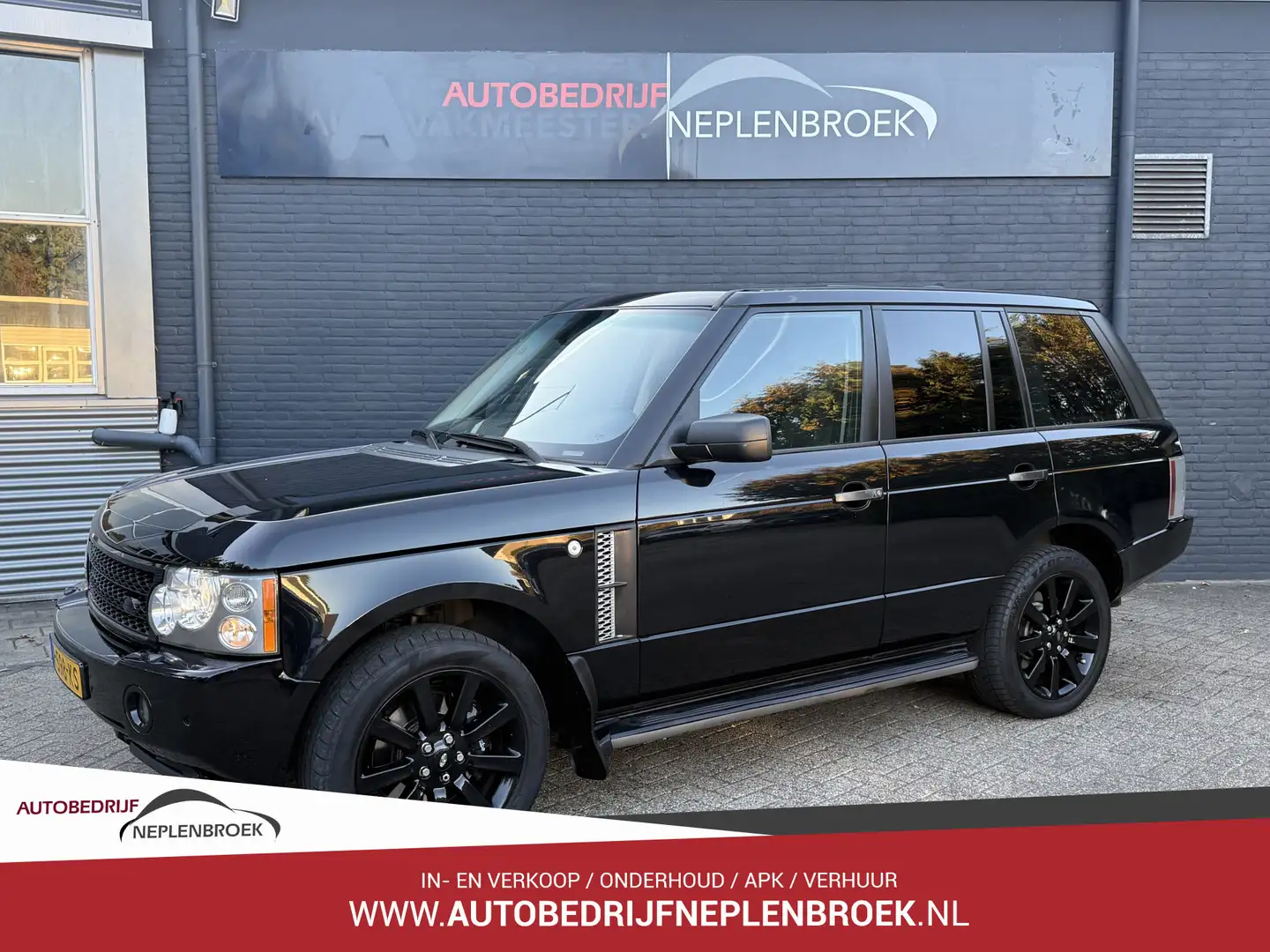 Land Rover Range Rover 4.2 V8 Supercharged Schuifdak - Xenon Youngtimer Schwarz - 1