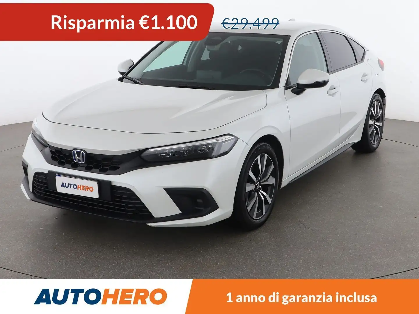 Honda Civic 2.0 e:HEV Elegance FHEV Bianco - 1