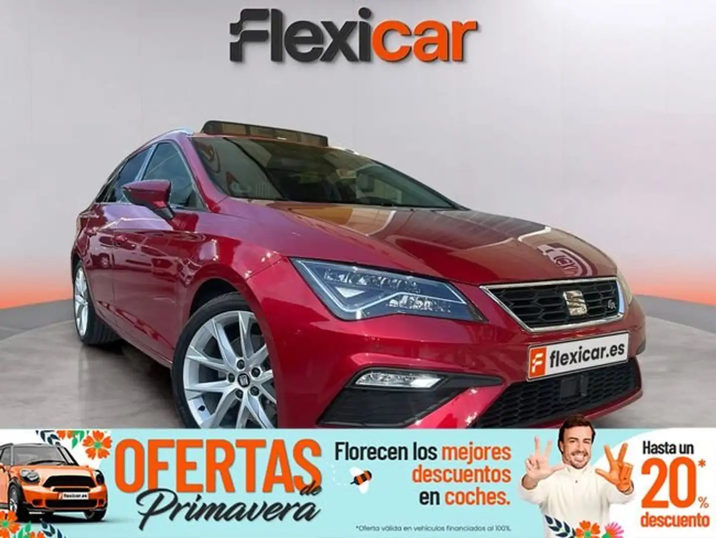 SEAT Leon ST 2.0 EcoTSI S&S FR DSG7 190 Rojo - 1