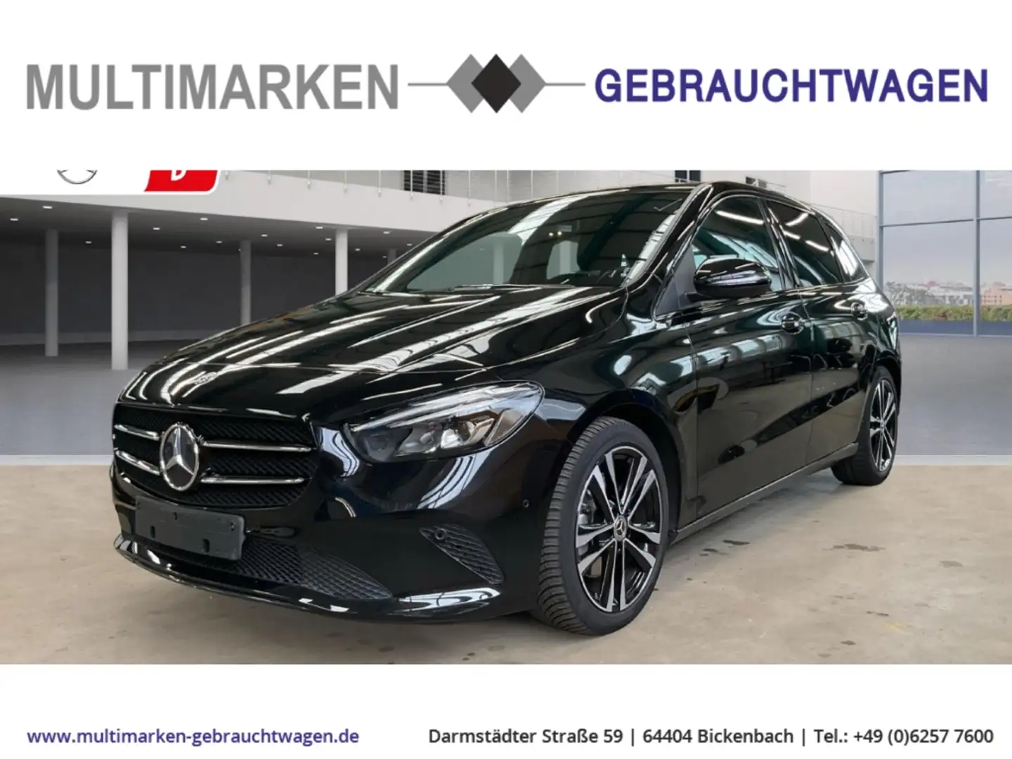 Mercedes-Benz B 220 Progressive EU6d-T Navi/DigitalesCockpit/LED Schwarz - 1