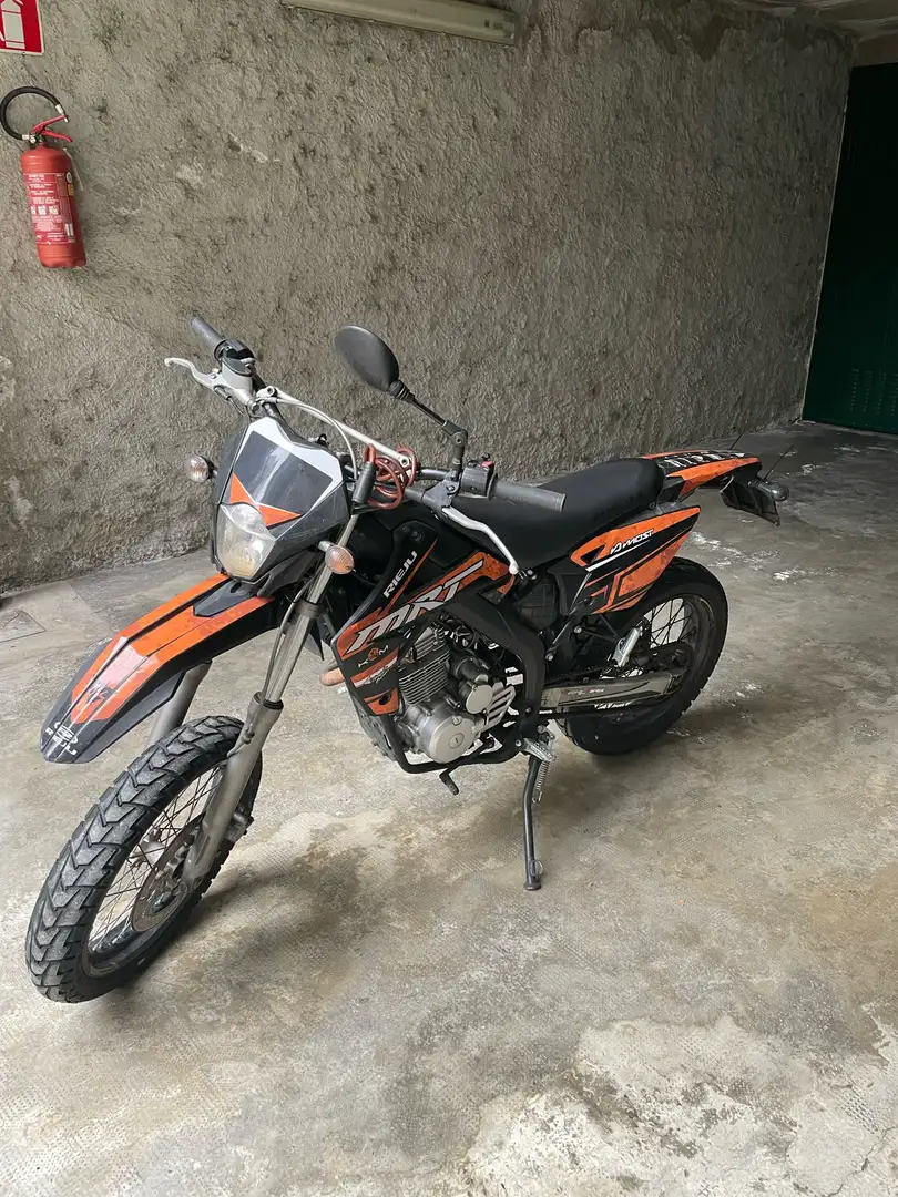 Rieju Marathon mrt2 125cc 4tempi Portocaliu - 1