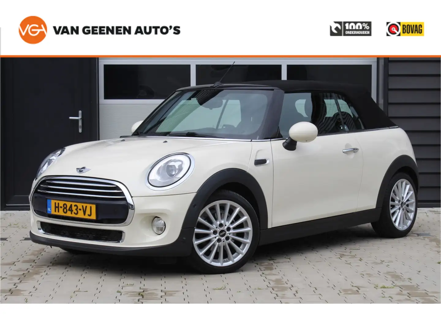 MINI Cooper Cabrio 1.5 Serious Business | Automaat | Navi | LED | Sto Alb - 1
