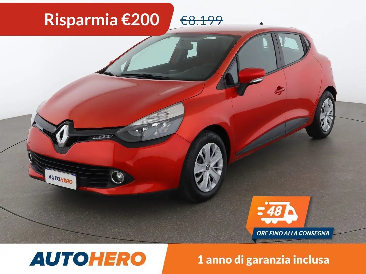 Renault Clio 1.2 Life 75 CV Rosso - 1