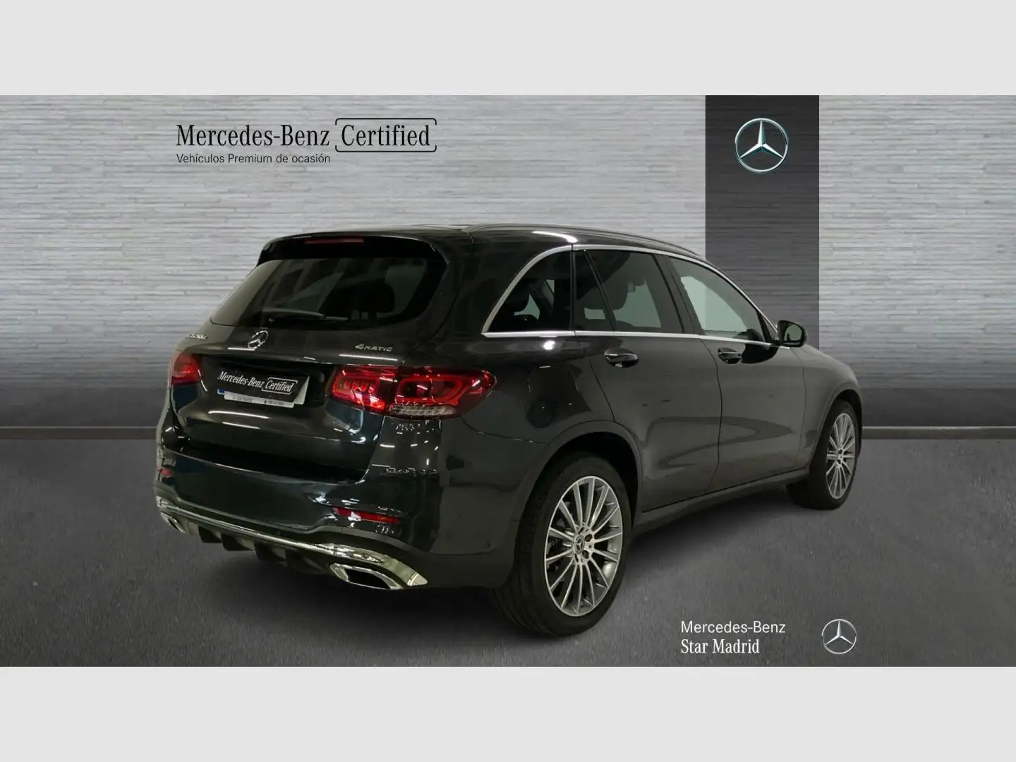 Mercedes-Benz GLC 220 220d 4Matic Aut. Gris - 2