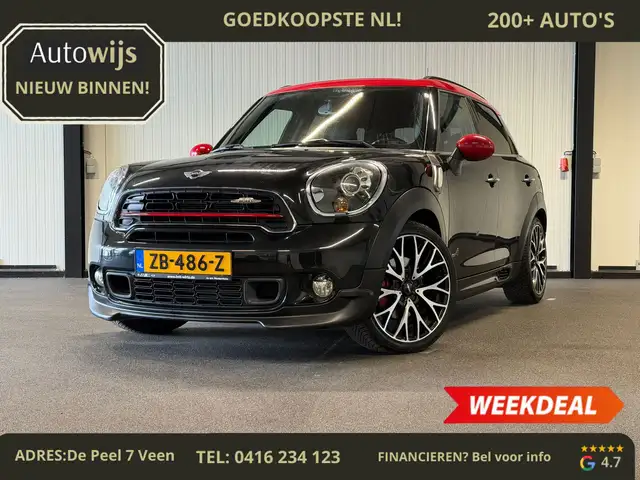 MINI John Cooper Works 1.6 John Cooper Works ALL4 Chili|218PK|LEDER|NAVI|