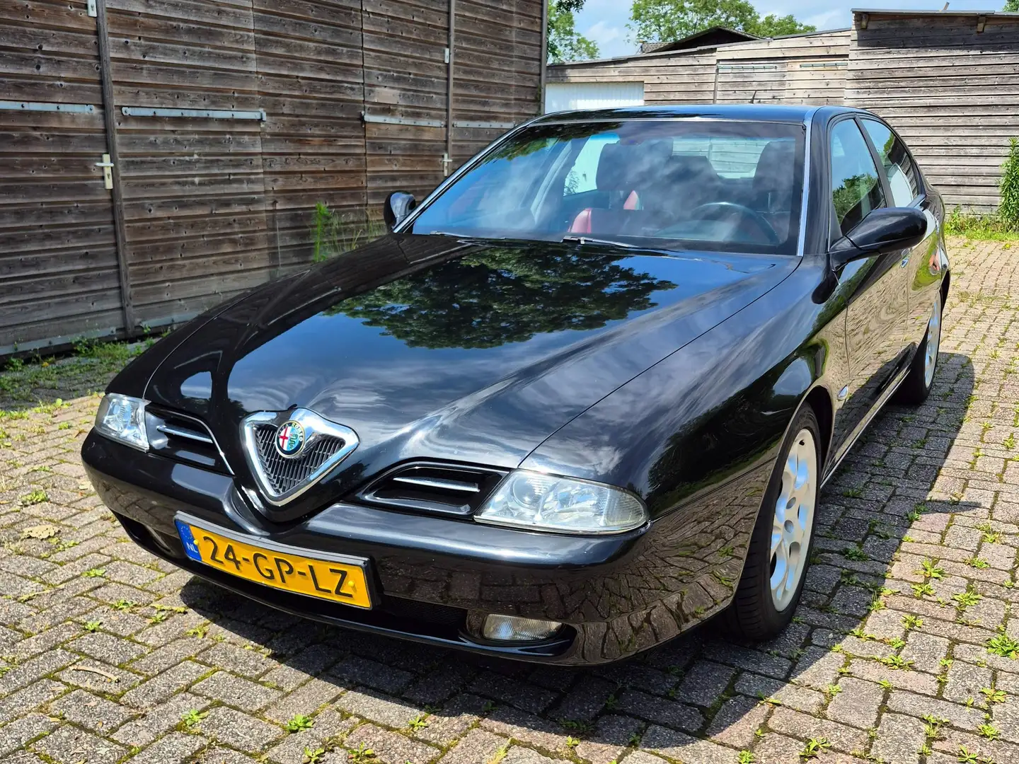 Alfa Romeo 166 3.0 V6 Sportronic Schwarz - 2