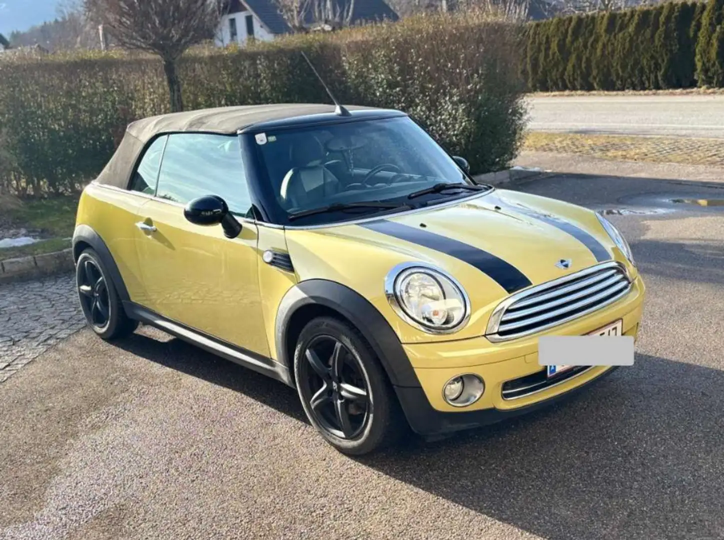 MINI Cooper C Cabrio R57 Cabrio / Roadster Galben - 1
