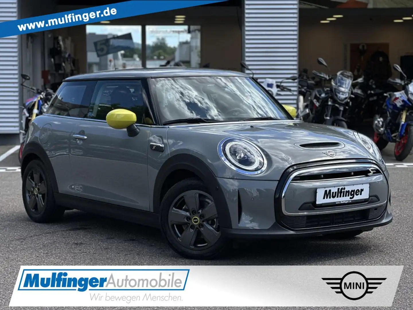 MINI Cooper SE Essential LED Navi DAB Sitzh.ParkAss Gris - 1