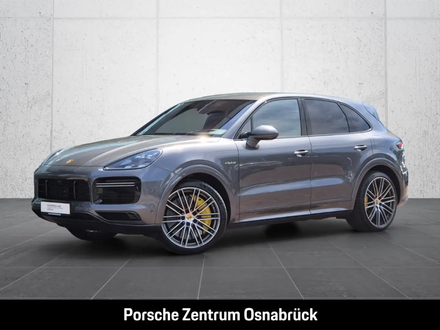 Porsche Cayenne Turbo S E-Hybrid Sport Chrono Hinterachslenkung 22 Gris - 1