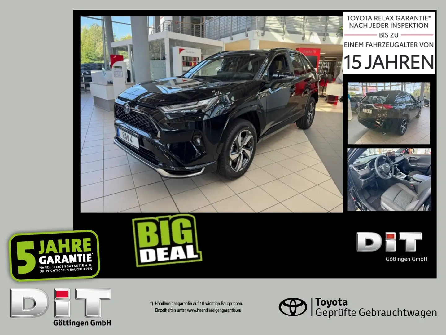 Toyota RAV 4 RAV4 2.5 Teamplayer ACC+LED+Navi+SHZ+2xKlima+LM Nero - 1