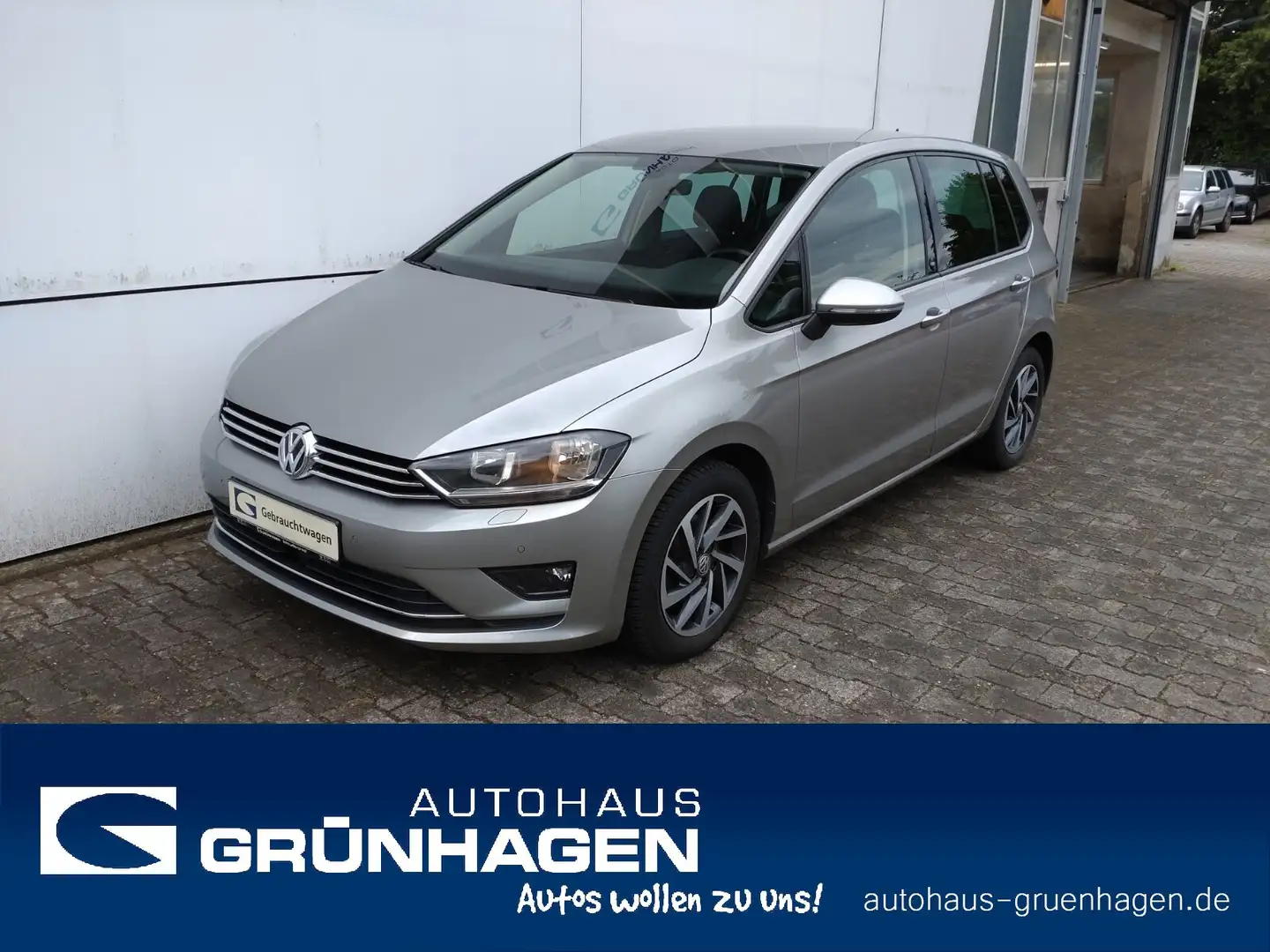 Volkswagen Golf Sportsvan Golf VII Sportsvan 1.2 TSI BMT Sound Navi/Autom. Silber - 1
