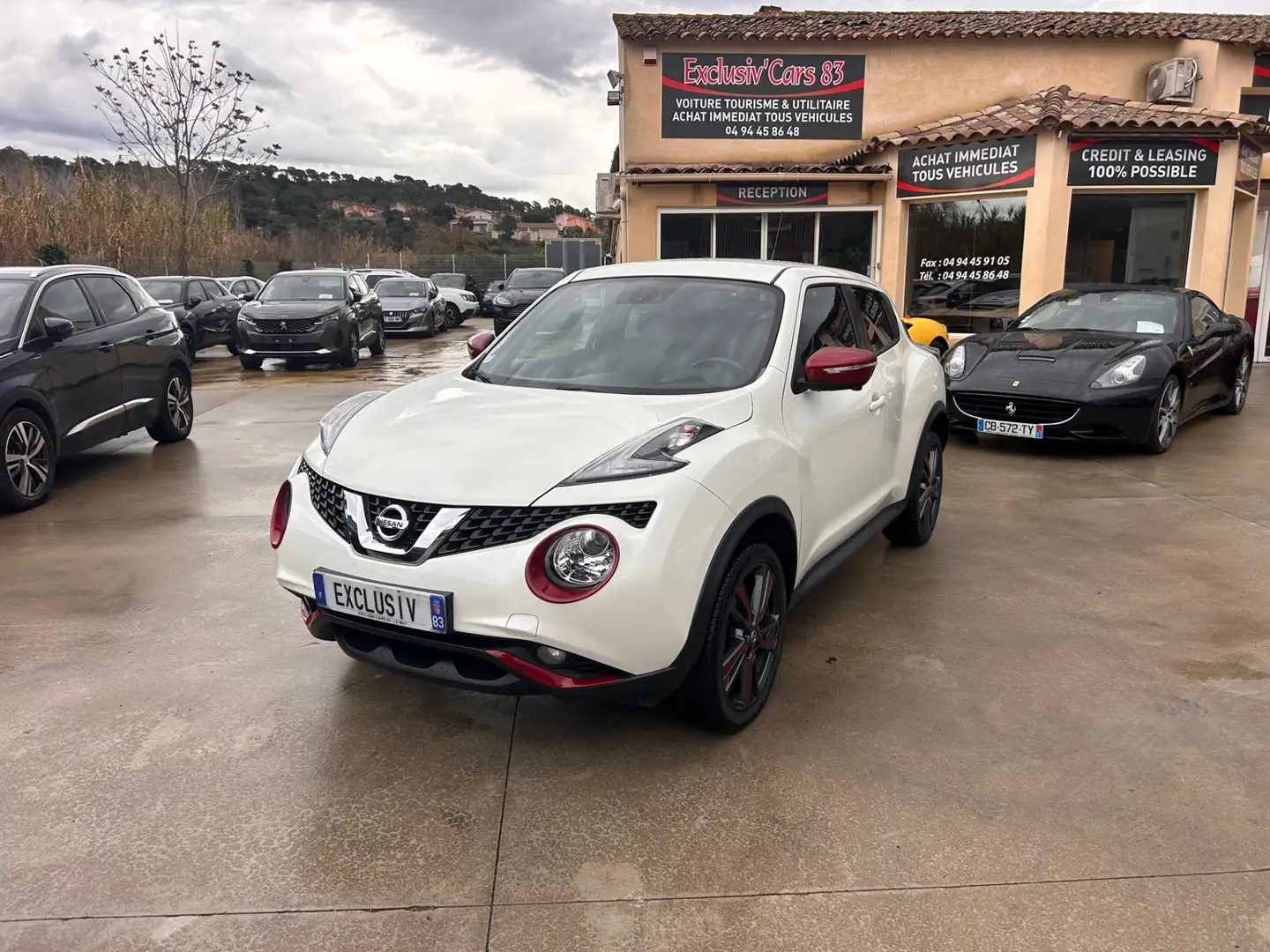 Nissan Juke 1.2 DIG-T 115CH N-CONNECTA Blanc - 1
