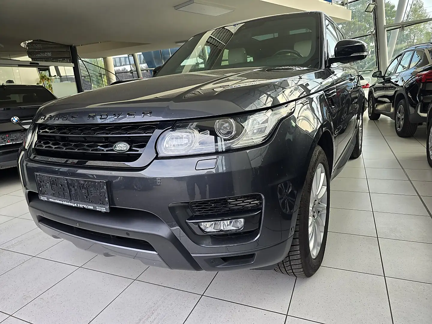 Land Rover Range Rover Sport 3,0 SDV6 Vollausstattung/AHK/Pano/Massagesitze Grau - 1
