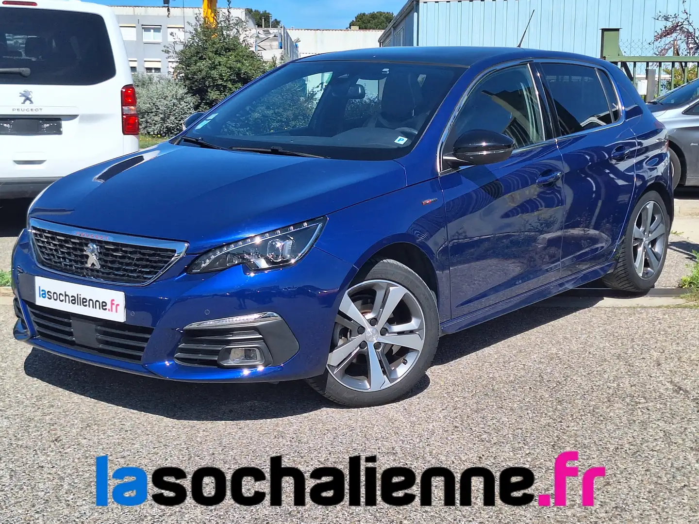 Peugeot 308 1.2 PureTech 130ch S\u0026amp;S EAT6 GT Line Bleu - 1