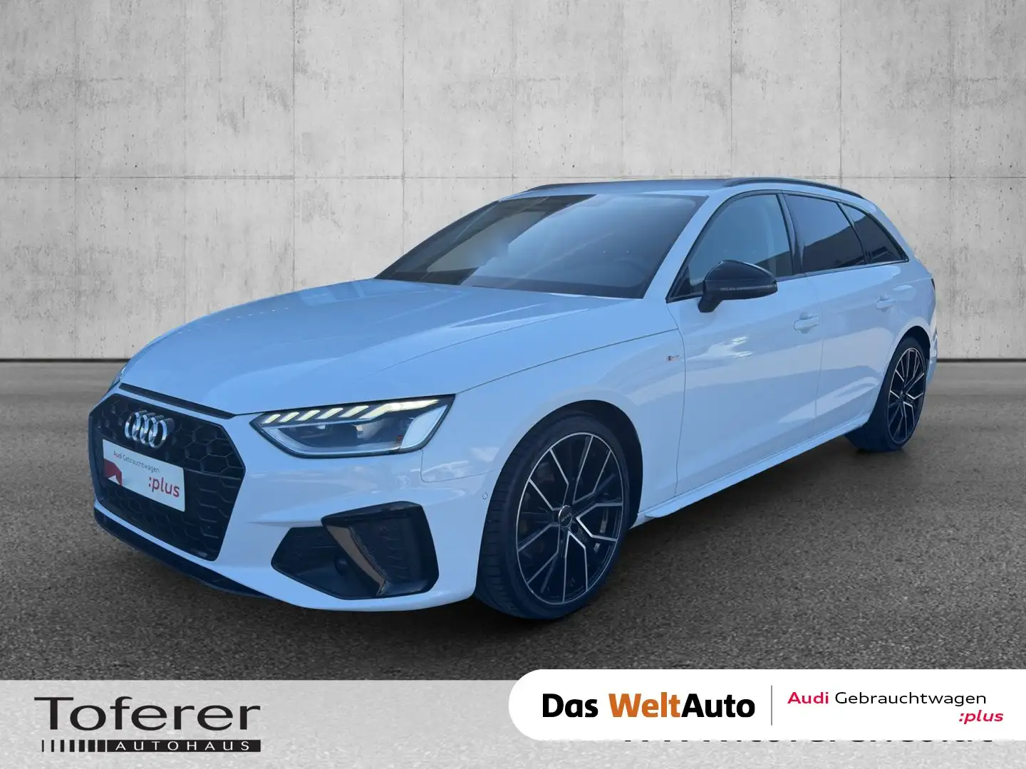 Audi A4 35 TDI S-line S-tronic Weiß - 1